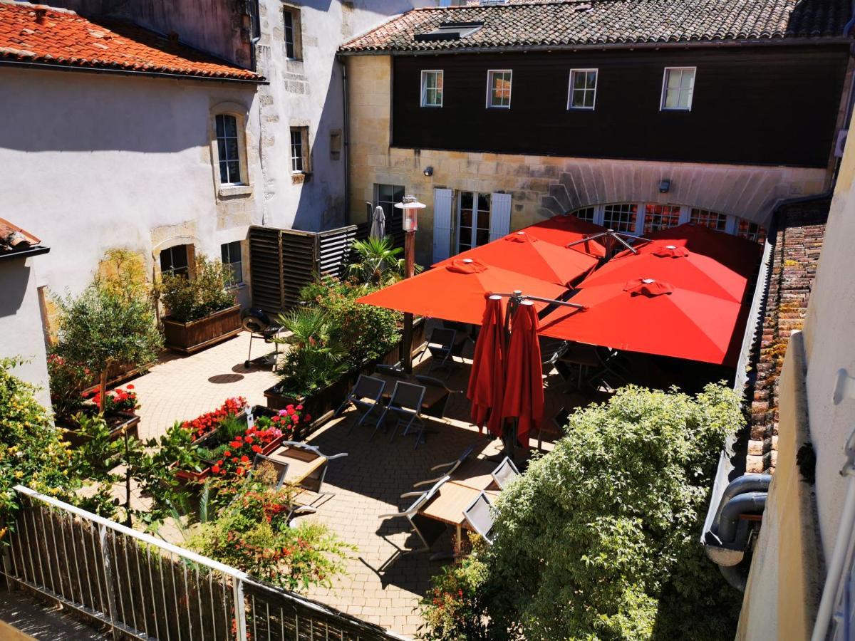 Hotel Restaurant Le Lion D'Or Gemozac Ngoại thất bức ảnh